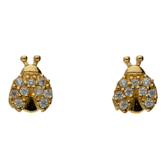 Pendientes Damiata Gioielli Niño in Oro amarillo Zircone 322/5/102 - 322/5/102